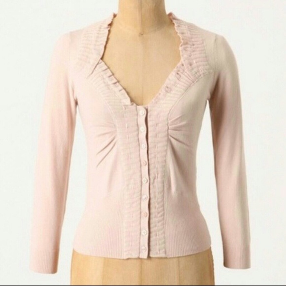 Rosie Neira Hot Pink Orchard House Cardigan